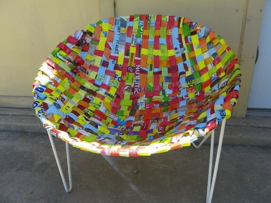 Направи си сам тъкан стол за вътрешен двор