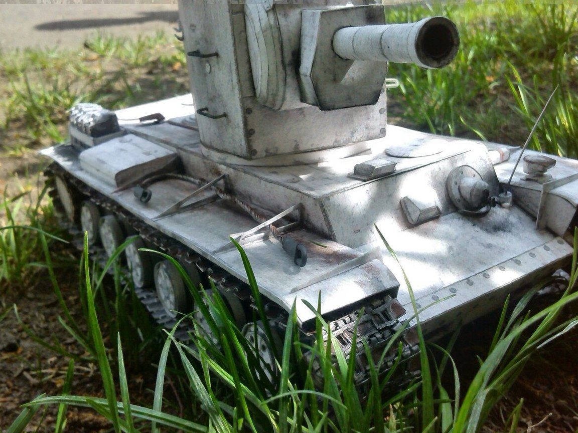 Модел KV-2 мащаб на танка 1:25