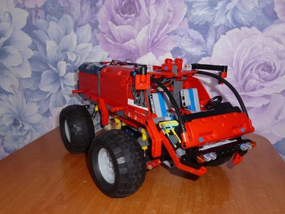 Пожарна кола от Lego Technic и Arduino
