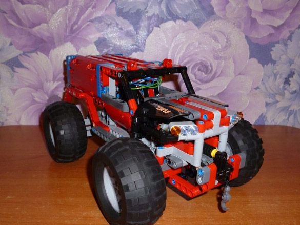Джип от Lego Technic и Arduino